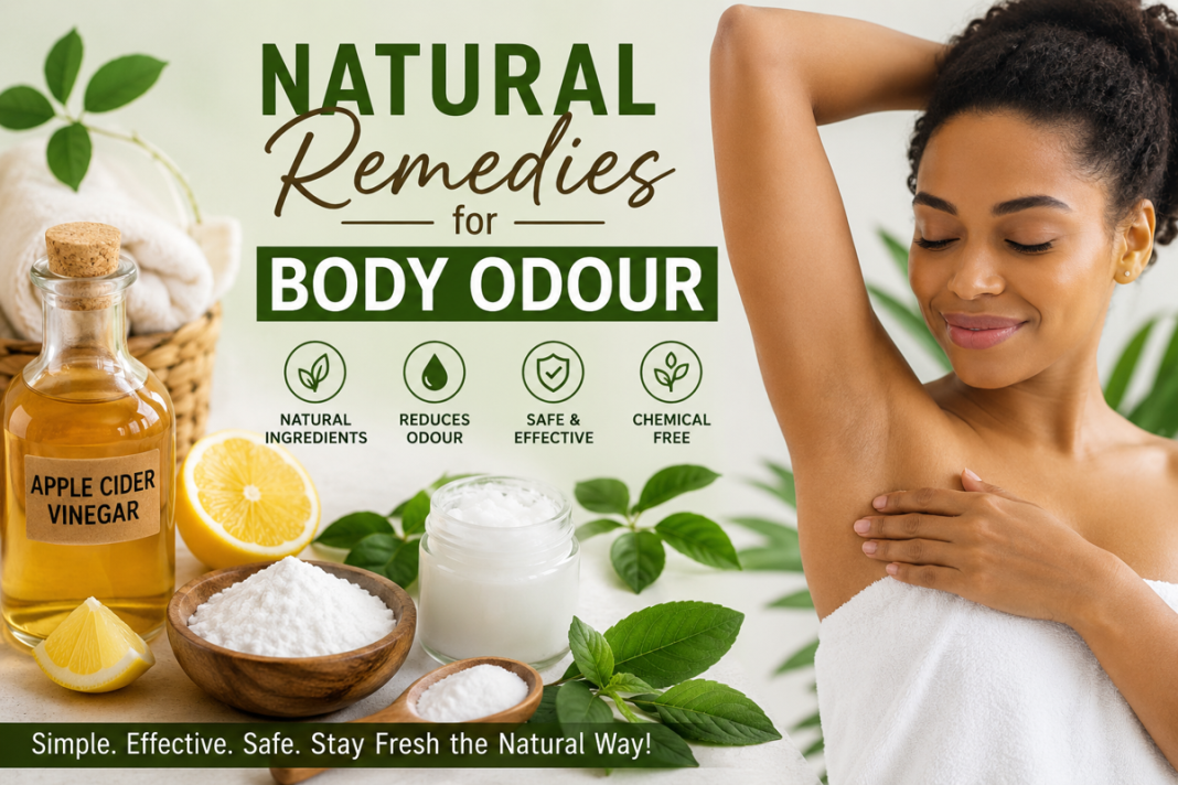 Natural Remedies for body odour: Effective way to stay fresh all day