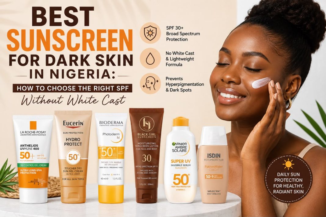 Best sunscreen for dark skin in Nigeria
