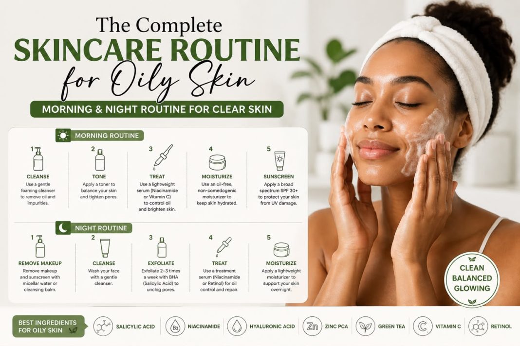 Complete Skincare Routine for Oily Skin