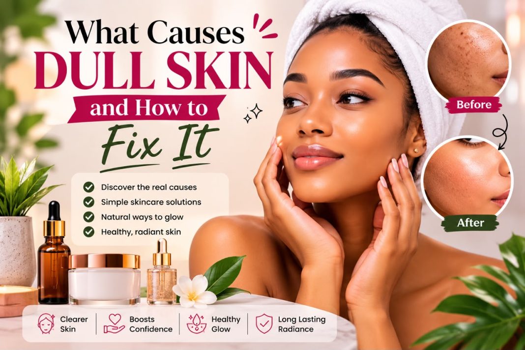 What causes Dull skin and How to fix it