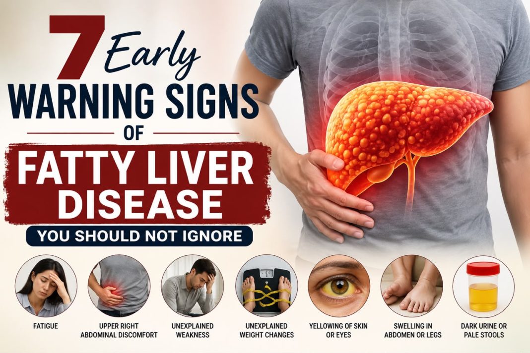 early warning signs of fatty liver disease
