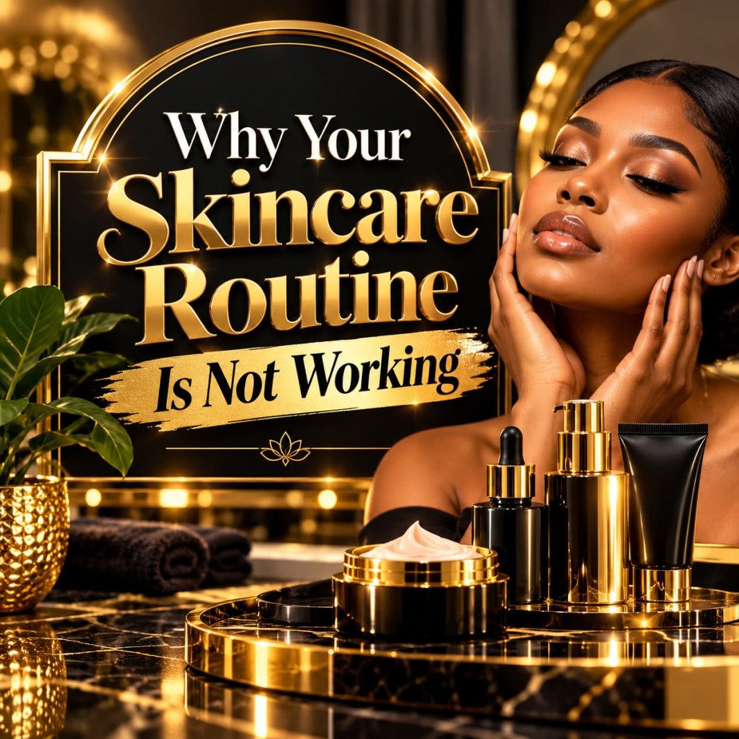 skincare routine not working